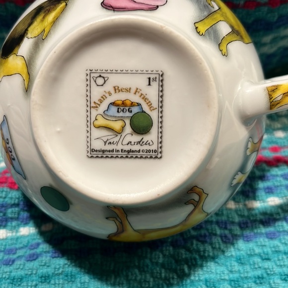 Paul Cardew Man’s Best Friend Dog 2010 Tea Cup - Picture 8 of 8